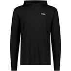 Mons Royale Pivot Merino  Herren  Hoodies schwarz Größe S Trekking  Schnell tr