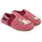 Haflinger - Kid's Everest Unicorn - Hüttenschuhe 34 rosa