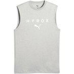 PUMA Herren Shirt UNISEX x HYROX CUTOFF TANK, Größe XXL in Grau