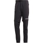 adidas Terrex Utilitas Zip Off Hose Herren  Zip-Hosen schwarz Größe XL Trekkin