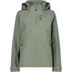 CMP Zip   Damen  Regenjacke gruen Größe XS Trekking  Atmungsaktiv