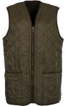 Barbour - Steppweste ohne Ärmel - Polarquilt Waistcoat/Zip-In Liner Olive für 