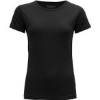 DEVOLD Damen Unterhemd BREEZE WOMAN T-SHIRT, Größe M in Schwarz