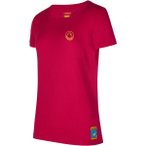 La Sportiva Damen Climbing on the Moon T-Shirt (Größe XL, pink)