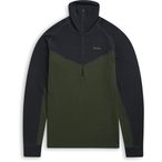 Bergans Inner:Dual Merino Half Zip  Herren  Langarm Unterhemden oliv Größe L T