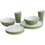 Outwell Gala 2 Personen Geschirr-Set  Campinggeschirr gruen Größe ONE SIZE Cam
