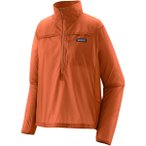 Patagonia Damen Houdini Stash 1/2 Zip Anorak (Größe S, orange)