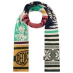 DEDICATED - Scarf Rossberga Retro Ski Blocks - Schal Gr One Size bunt