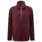 Sherpa - Women's Rolpa Pop-Over - Fleecepullover Gr L rot