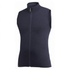 Woolpower - Vest 400 - Merinoweste Gr XS blau