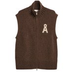Armedangels Iconic å Bouclé Knit Weste Damen  Wollwesten schwarz Größe S Lif
