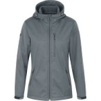 JAKO Damen Jacke Softshelljacke Premium, Größe 34 in Grau
