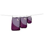 Ticket to the Moon - Travel Cube Set - Packsack Gr One Size lila