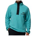 Columbia - Helvetia II Half Snap Fleece - Fleecepullover Gr S türkis