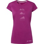 Vaude Tekoa Wool  Damen  T-Shirts lila Größe XS Lifestyle  Hautfreundlich Meri