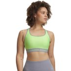 Under Armour Crossback Mid Damen Sport-BH ( Gelb L Größe,)