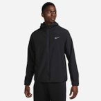 Nike Form Dri-Fit Herren Zip-Hoodie ( Schwarz XXL Größe,)