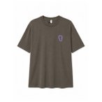 Mazine - Chest Print T-Shirt - T-Shirt Gr L braun