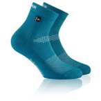 Rohner - Trek Everyday - Wandersocken 36-38 blau/türkis