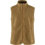 Fjällräven Vardag Pile Fleece Weste Damen  Fleecewesten braun Größe L Trekki
