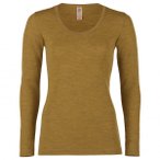 Engel - Damen-Shirt L/S - Alltagsunterwäsche Gr 46/48 braun