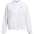 UNDER ARMOUR Damen Kapuzensweat UA SPORT WINDBREAKER JKT, Größe XL in Weiß