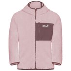 Jack Wolfskin - Kid's Ice Curl Hood Jacket - Fleecejacke Gr 140 rosa