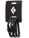Black Diamond - 3er-Pack Karabiner - Hotforge Screwgate 3 Pack Black  - schwarz