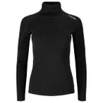 Aclima - Women's WarmWool Roll Neck - Merinounterwäsche Gr XS schwarz