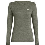 Salewa Puez Melange DRY  Damen  Longsleeves gruen Größe XL Trekking  Elastisch