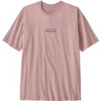 Patagonia ’95 Oval Logo Oversized Damen T-Shirt ( Violett L)