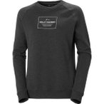 HELLY HANSEN Damen Sweatshirt W F2F ORGANIC COTTON SWEATER, Größe S in Grau
