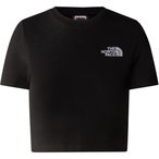 The North Face Crop  Damen  T-Shirts schwarz Größe L Lifestyle Atmungsaktiv