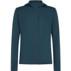 Icebreaker Merino Blend 300 RealFleece Descender Herren Hoodie ( Blau XXL)
