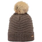 BARTS Damen Beanie Henriette, Größe ONE SIZE in Braun