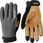 Hestra Bike Guard D3O Long   Fingerhandschuhe grau Größe 6 Mountainbike | Grav