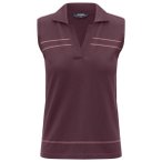 K-Way - Women's Jaligne Stripes - Polo-Shirt Gr XS lila