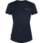 Icebreaker 125 Cool-Lite Sphere Across  Damen  T-Shirts blau Größe S Trekking 