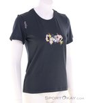 Chillaz Iseo Floral Vibes Damen T-Shirt-Dunkel-Grau-L